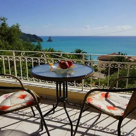 Natalia A With Panoramic Sea Views Of Agios Gordios Bay Lejlighed *